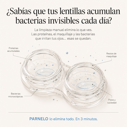 Limpiador de Lentillas Ultrasónico